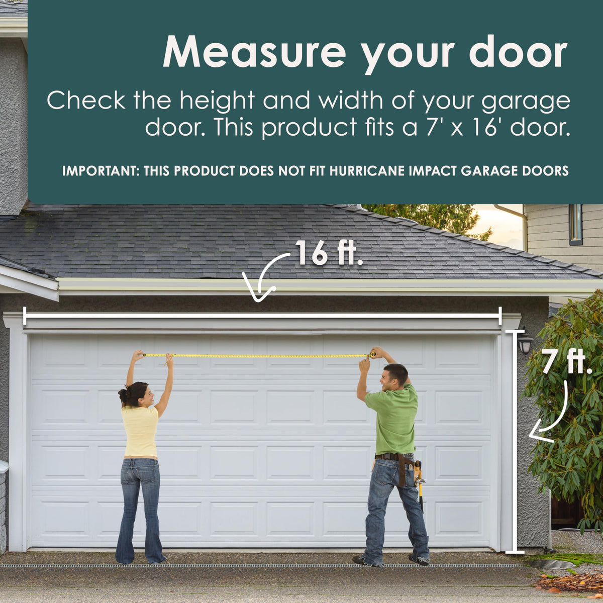 Red Truck Christmas Tree Double Garage Door Banner X814