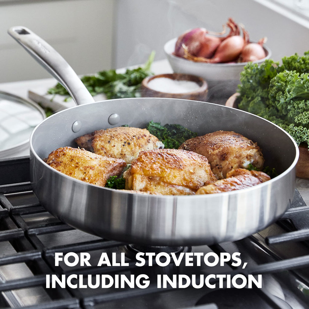 12 Piece Stainless Steel Cookware Set V108274